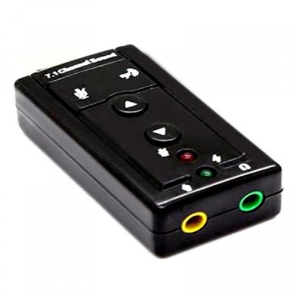 SOMAKE Virtual Surround 7.1 Channel USB 2.0 Sound Card