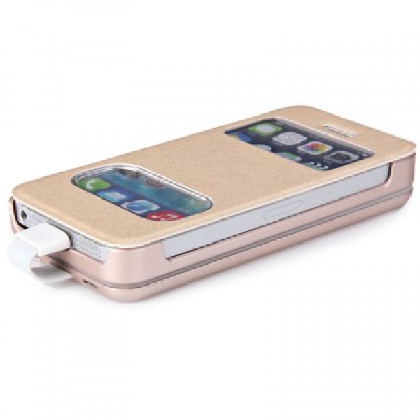 2800mAh New Two-in-one Magnetic Absorption Backup Power Bank withather and Plastic Protection Case for
