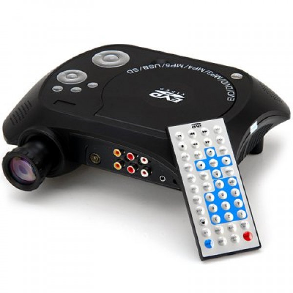  -368 40 Lumens 480 x 320 Pixels MiniD DVD Projector Support MP3 MP4 MP5 Input