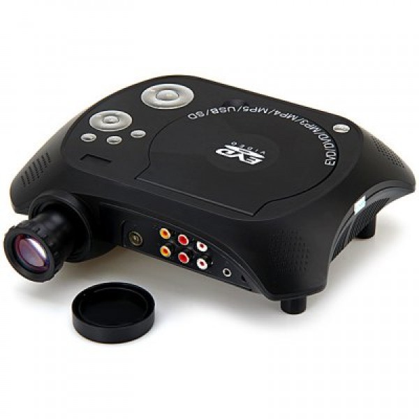  -368 40 Lumens 480 x 320 Pixels MiniD DVD Projector Support MP3 MP4 MP5 Input