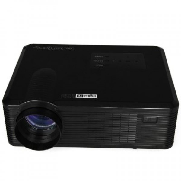 CL740D Super Bright 2400 Lumens 800 x 480 PixelsD Projector with Digital TV Interface for Home Entertainment - UK Plug
