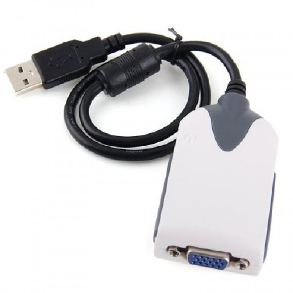 UV180 USB to VGA Video Display Adapter Graphics Card Multi Monitor Converter