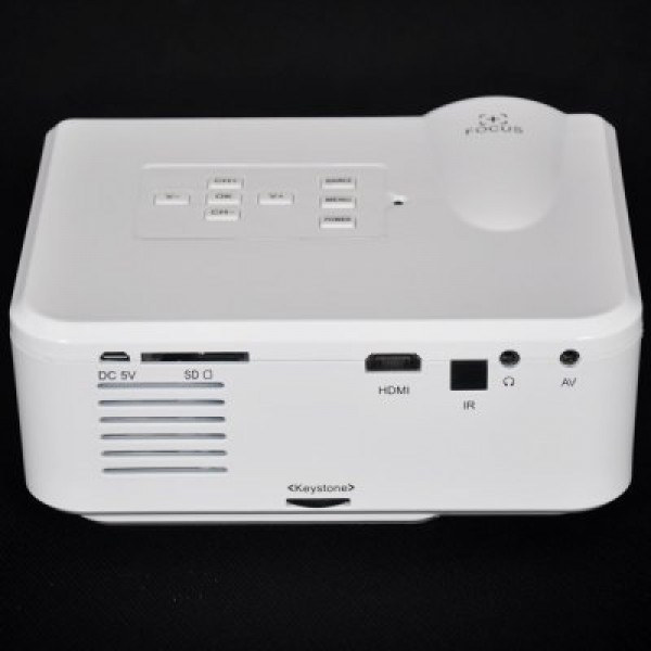 640 x 480 Resolution HD Home Theater Minid Projector Multimedia Player