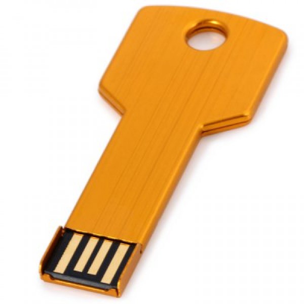 8G USB 2.0 Flash Drive Metal Key Design