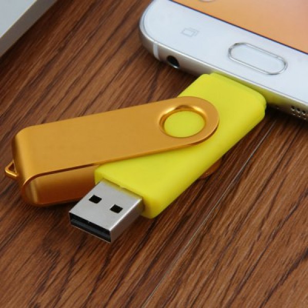 2 in 1 32GB OTG USB 2.0 Flash Drive for Student / Worker etc.