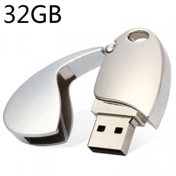 USB 2.0 32GB Flash StickOval Shape for H...