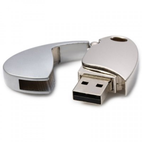 USB 2.0 16GB Flash StickOval Shape Memory Stick for Home / Office / Business