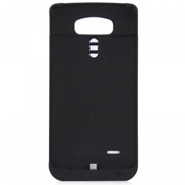 3800mAh Backup Power Bank Phone Back Cover Case Battery with Power Indicator Light for
