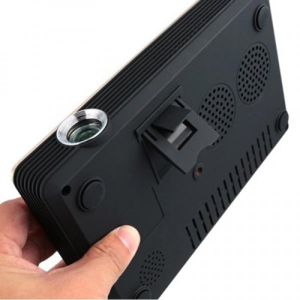 M1 Android 4.4 DLP Projector 1GB 8GB 1000 Lumens 1280 x 800 Pixels WiFi Bluetooth HDMI Connectivity Support Shutter 3D DLNA